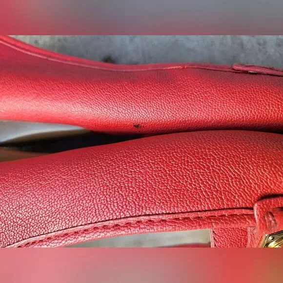 Michael Kors Hamilton Loafer Slip-On Moccasin Shoes Watermelon Women's Size 6M - Picture 7 of 11